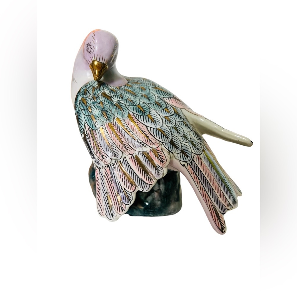 Handcrafted Ceramic Bird Sculptures - Multicolor - Picture 5 of 10